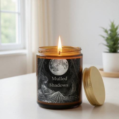 Mulled Shadows - Amber Jar Candle (9oz)