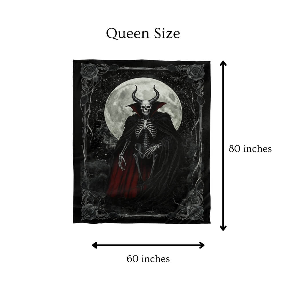 The Count - mink fleece blanket