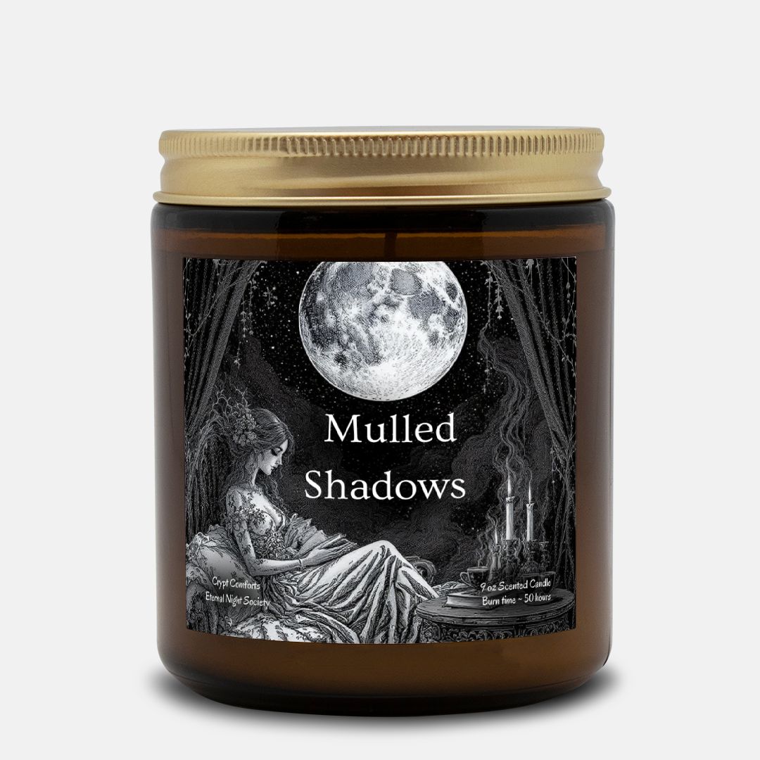 Mulled Shadows - Amber Jar Candle (9oz)