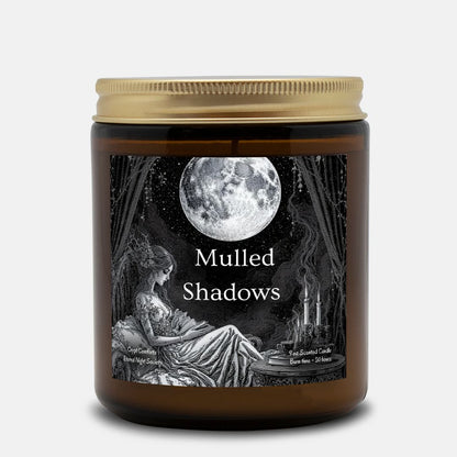 Mulled Shadows - Amber Jar Candle (9oz)