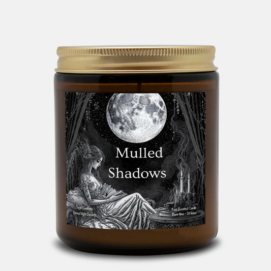 Mulled Shadows - Amber Jar Candle (9oz)