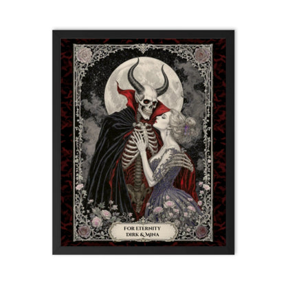 For Eternity - Personalized Framed Print