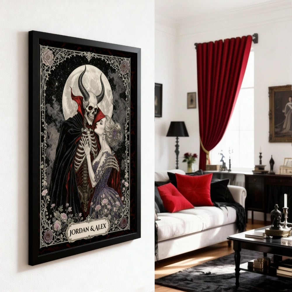 For Eternity - Personalized Framed Print