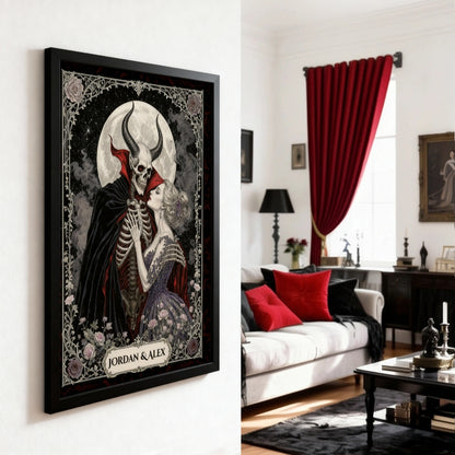 For Eternity - Personalized Framed Print