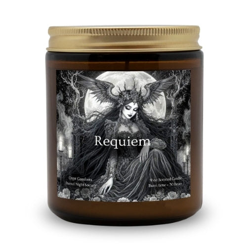 Requiem - Candle Amber Jar 9oz