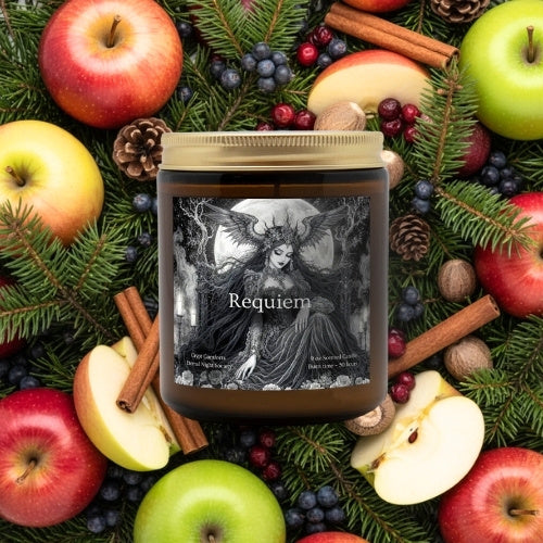 Requiem - Candle Amber Jar 9oz