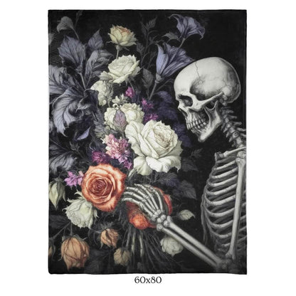 The Botanist - mink fleece blanket