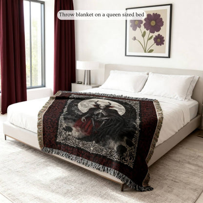 The Count - woven blanket