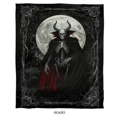The Count - mink fleece blanket