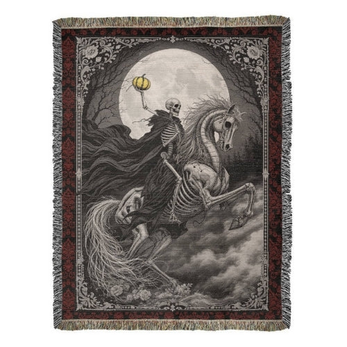 The Horseman - Woven Blanket